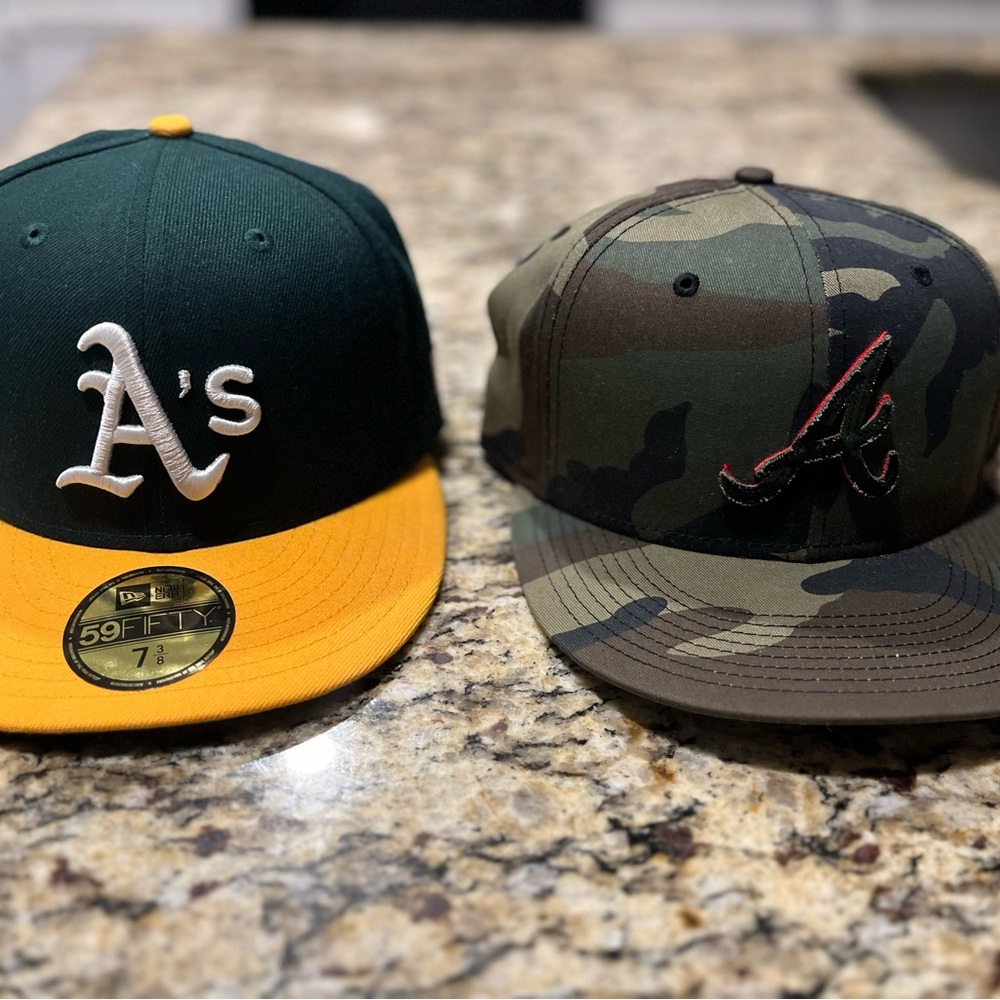 New Era used hats